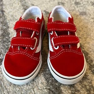 Red Toddler Vans